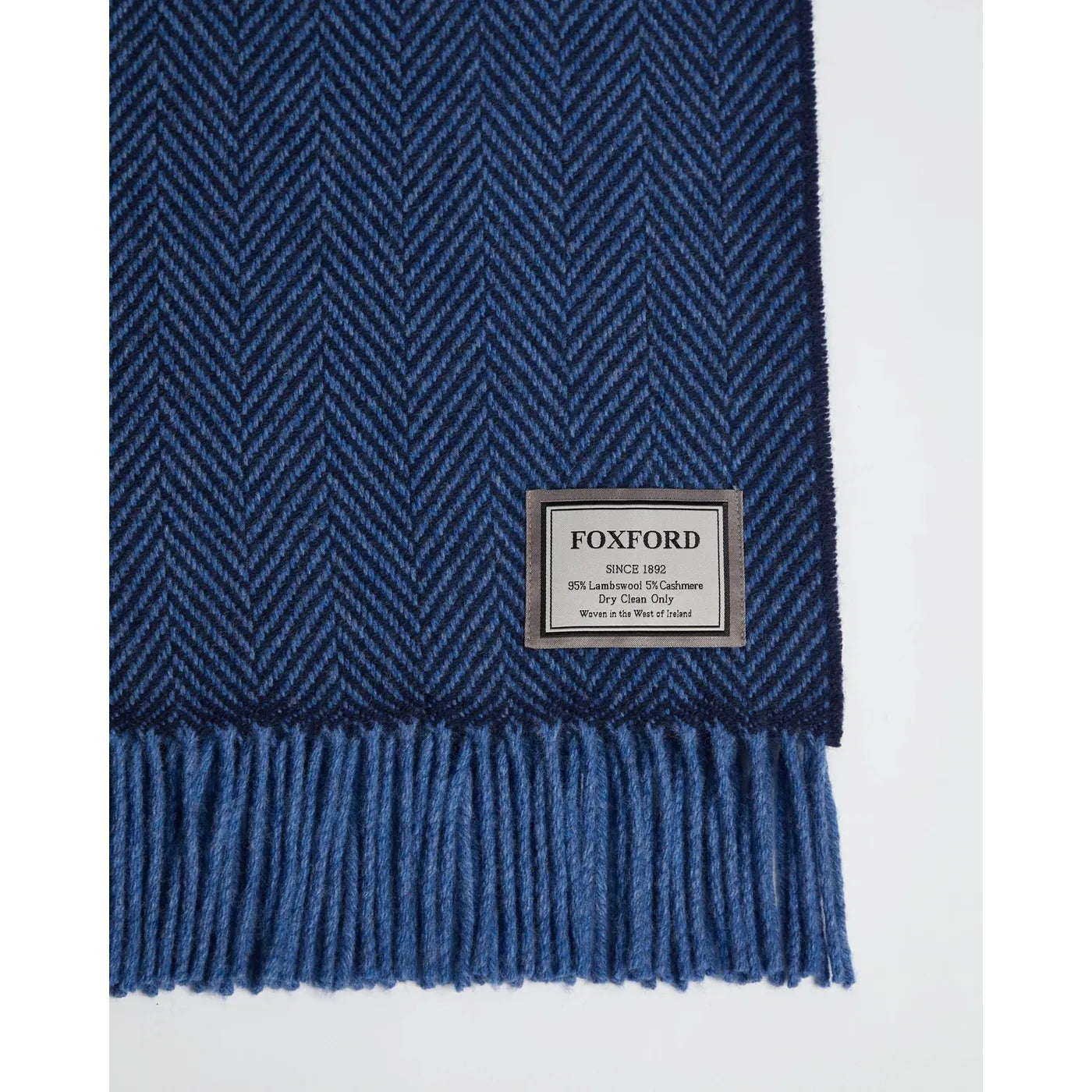 Cong Cashmere and Lambswool Throw - Foxford