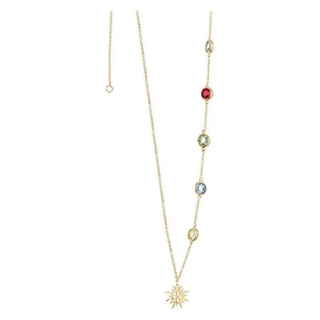 Necklace with Multi Coloured stones - Newbridge Silverware