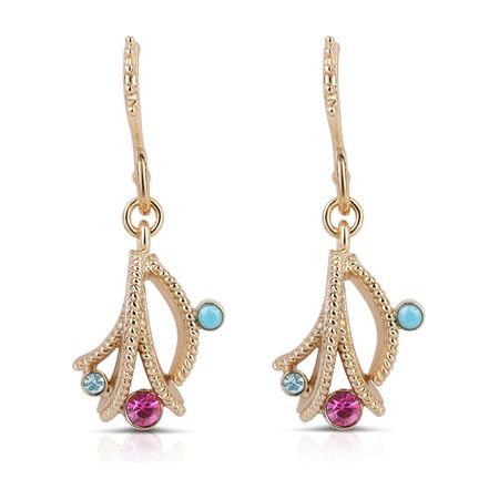 Pink & Turquoise Earrings - Newbridge Silverware
