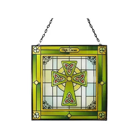Celtic Stained Glass Panels - Royal Tara