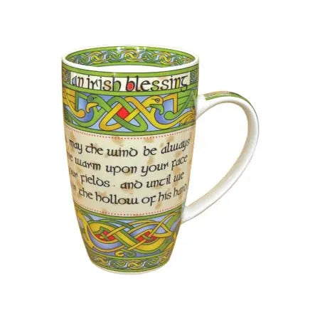 Irish Weave Celtic Blessing Mug - Royal Tara