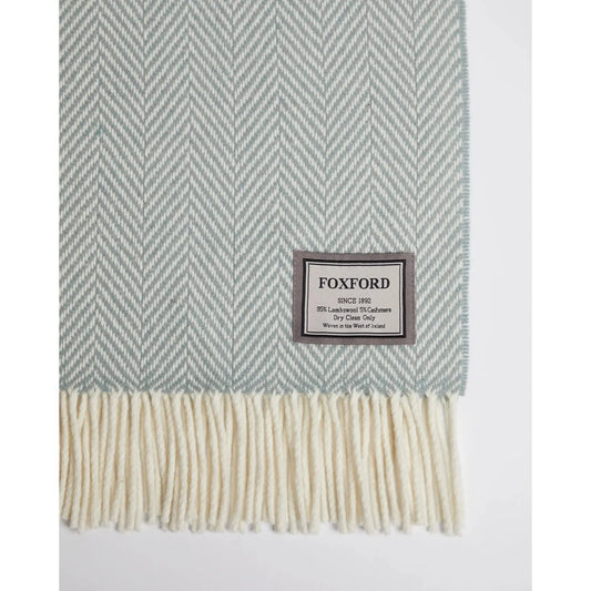 Achill Cashmere and Lambswool Throw - Foxford