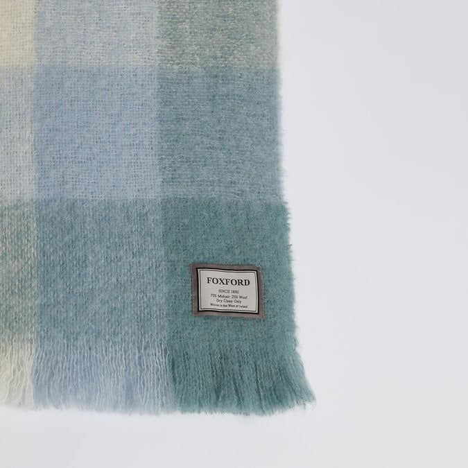 Clew Bay Mohair Throw - Foxford