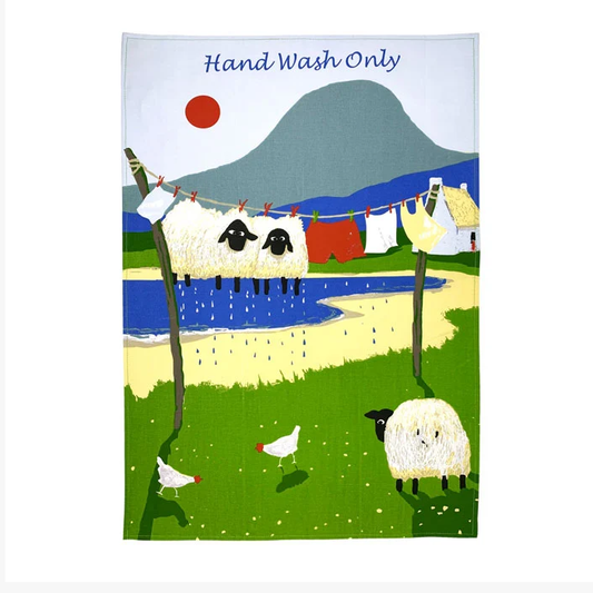 Hand Wash Only Tea Towel - Thomas Joseph