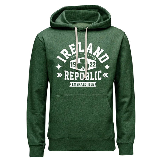 Ireland Republic Shamrock Hoodie - Cara Craft