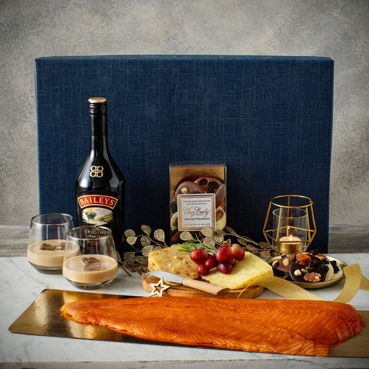 Organic Irish Smoked Salmon & Baileys Gift Pack - Wrights of Howth