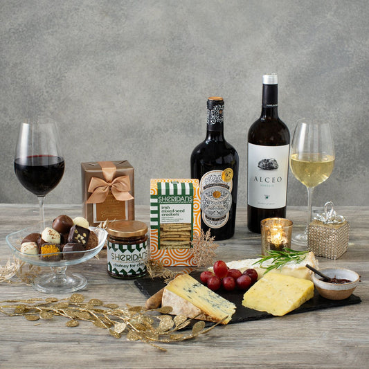 Cheese & Wine Gift Box - Wrights of Howth