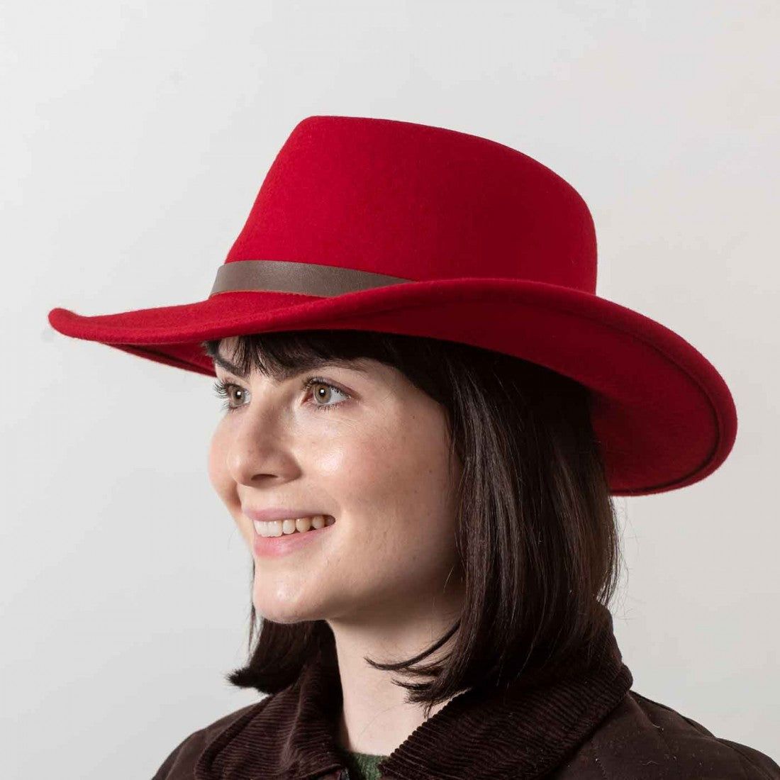 Red Felt Hat - Hatman of Ireland
