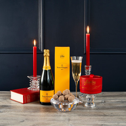 Veuve Clicquot Champagne & Butlers Truffles Gift Hamper - Wrights of Howth