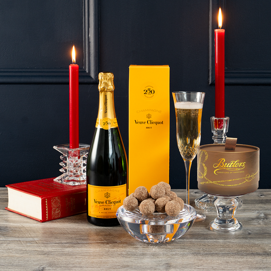 Veuve Clicquot Champagne & Butlers Truffles Gift Hamper - Wrights of Howth