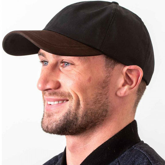 Black Wax Baseball Cap - Hatman of Ireland