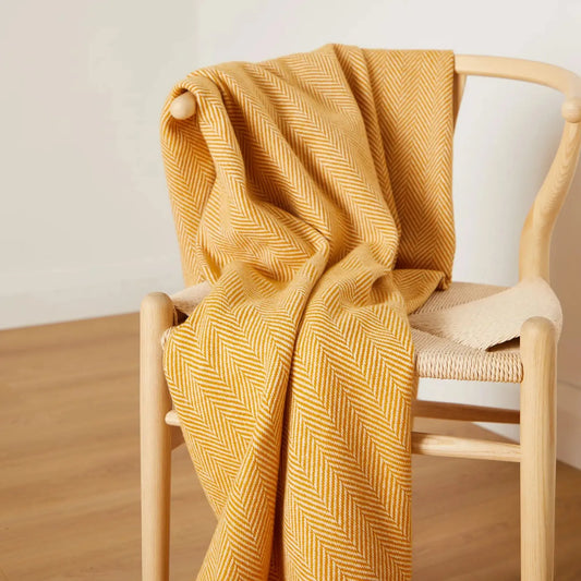 Innisfree Cashmere And Wool Throw - Foxford