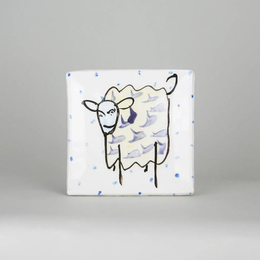 Small Sheep Platter - Charlie Mahon