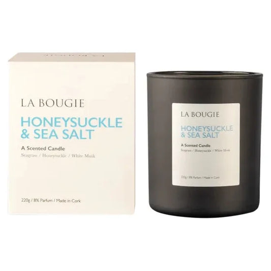 Honeysuckle & Sea Salt Candle - La Bougie